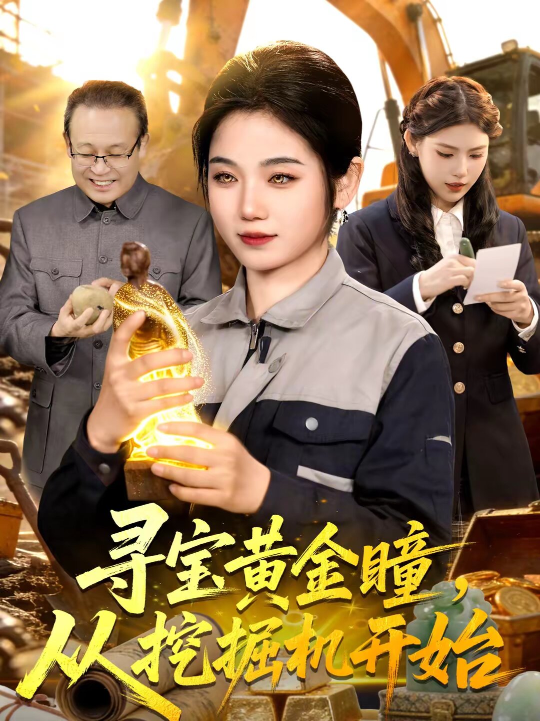 寻宝黄金瞳从挖掘机开始封面图