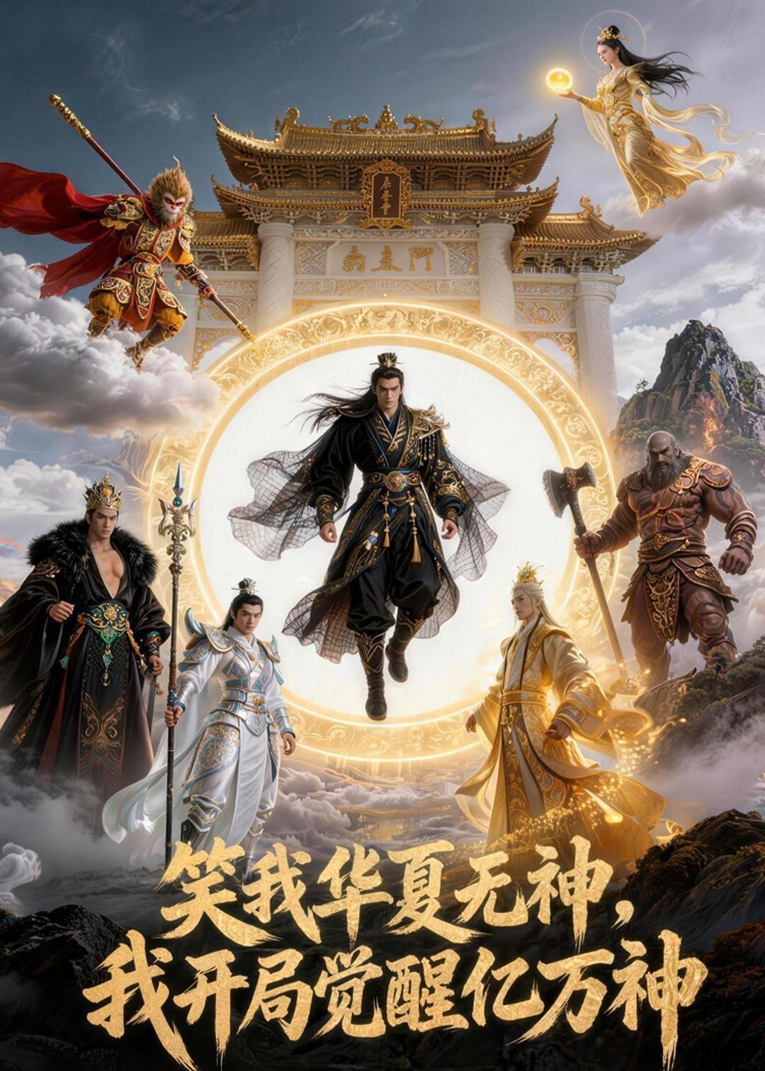 笑我华夏无神我开局觉醒亿万神封面图