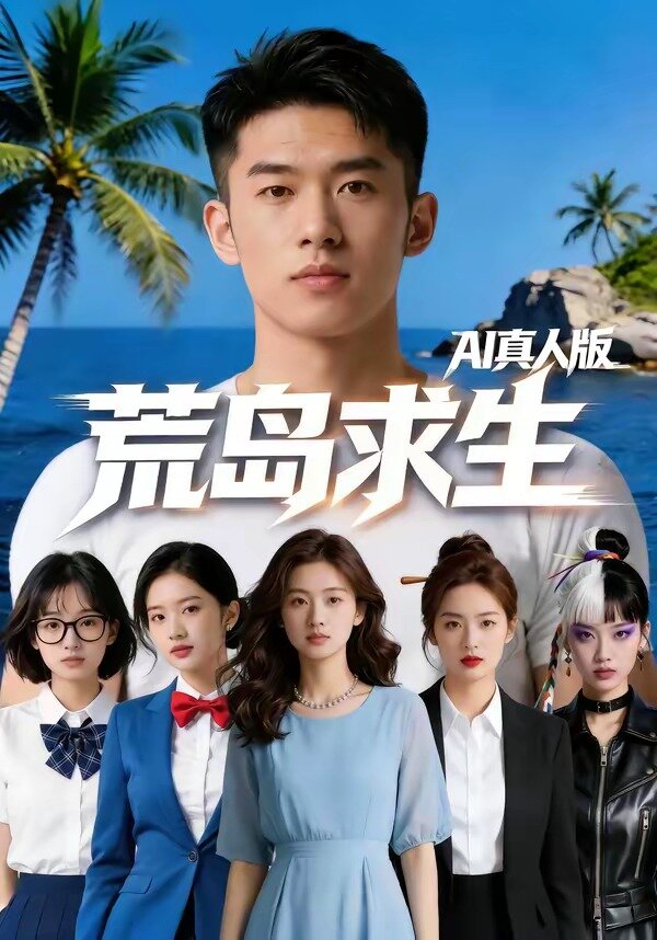 荒岛求生短剧封面图